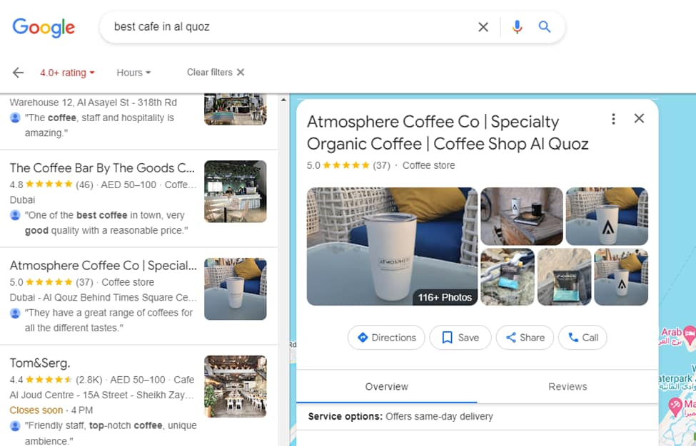 Atmosphere coffee co